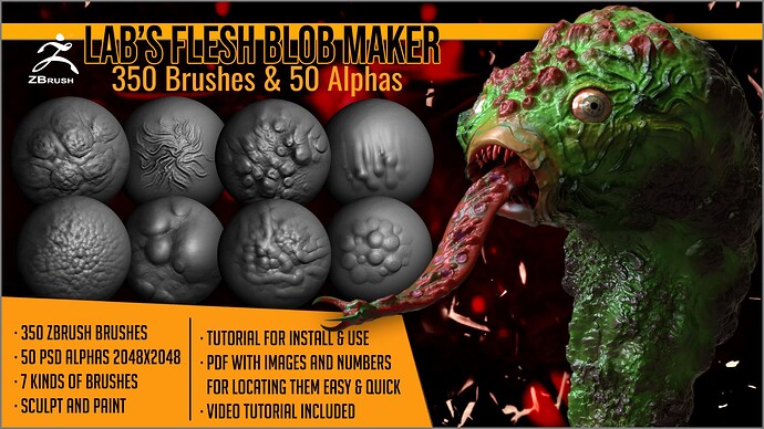 01-labs-flesh-blob-monster-maker-brushes-alphas-3d-zbrush-artstation-artistic-squad
