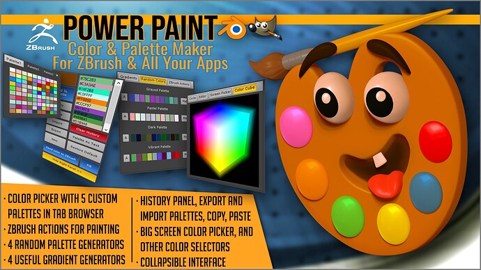 01-main-power-pain-color-picker-palette-maker-for-2d-and-3d-apps-zbrush-gimp-photoshop-blender-by-artistic-squad