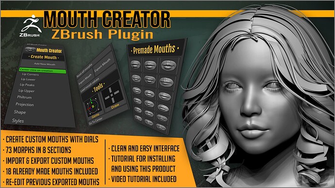 01-cover-mouth-lips-creator-zbrush-plugin-character-modeling-by-artistic-squad