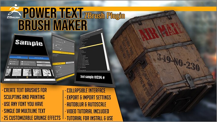 0-cover1-power-text-brush-maker-zbrush-plugin-by-artistic-squad